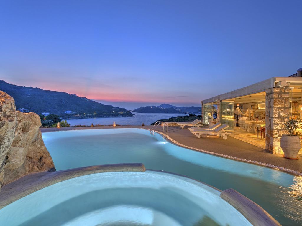 Eirini Luxury Hotel Villas Grikos Bay  Bagian luar foto