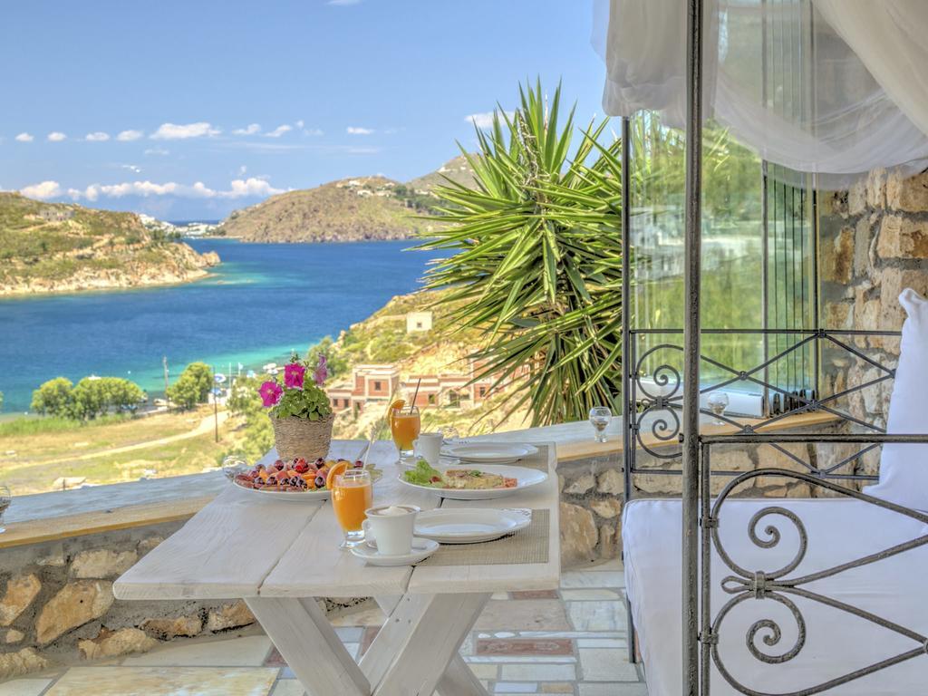 Eirini Luxury Hotel Villas Grikos Bay  Bagian luar foto