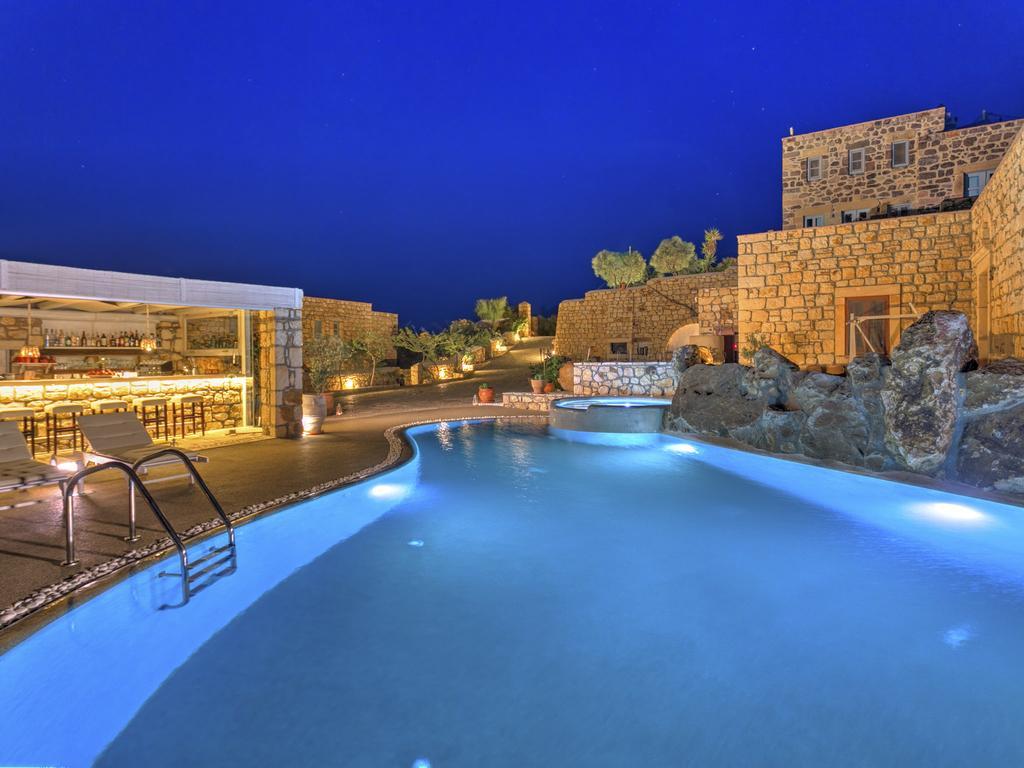 Eirini Luxury Hotel Villas Grikos Bay  Bagian luar foto